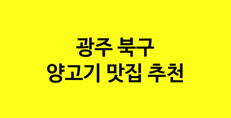 Daya.TO | 양고기추천 광주 북구 양고기잘하는 맛집 방문해 보세요